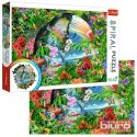PUZZLE SPIRAL 1040 TROPIKALNE ZWIERZETA 40014 TREF
