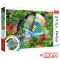 PUZZLE SPIRAL 1040 TROPIKALNE ZWIERZETA 40014 TREF