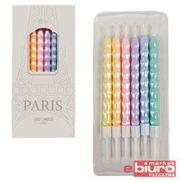 ŚWIECZKA URODZINOWA EXCLISIVE PARIS ZAKRĘCONA