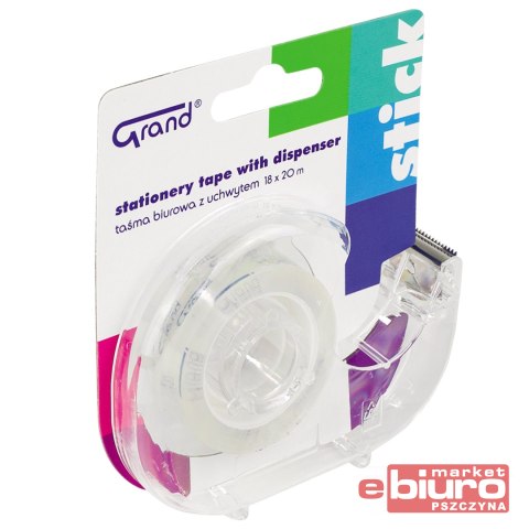 TAŚMA BIUROWA GRAND 18X20 M Z DYSPENSEREM
