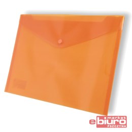 TECZKA A4 KOPERTOWA Z KLIPEM POMARAŃCZOWA A4-209OR