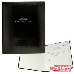 TECZKA AKTA OSOBOWE A4/32/2R CZARNE BARBARA