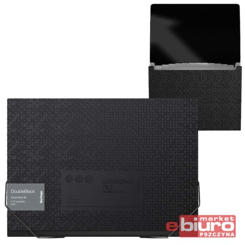 TECZKA HARM Z GUM PP 12 PRZEG A4 DOUBLE BERLINGO