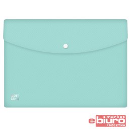 TECZKA PLASTIKOWA NA ZATRZASK A4 OXFORD PASTEL MIX