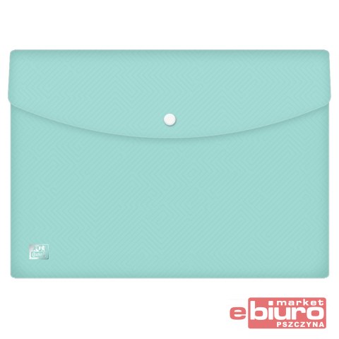 TECZKA PLASTIKOWA NA ZATRZASK A4 OXFORD PASTEL MIX