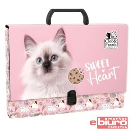 TECZKA TWARDA Z RĄCZKĄ CLEO I FRANK 45 KOT DERFORM