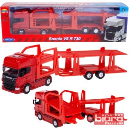 WEELY TRUCK 1:64 SCANIA R730 TRANSPORTER DROMADER
