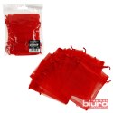 WORECZKI ORGANZOWE 7X10CM WR01 CZERWONE A'10 PSH