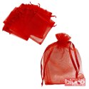 WORECZKI ORGANZOWE 7X10CM WR01 CZERWONE A'10 PSH