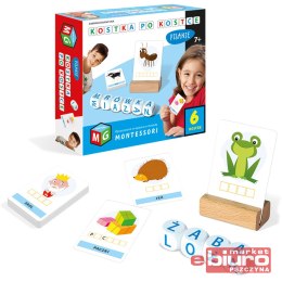 ZABAWKA EDUKACYJNA PISANIE 6 KOSTEK MONTESSORI