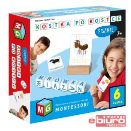 ZABAWKA EDUKACYJNA PISANIE 6 KOSTEK MONTESSORI