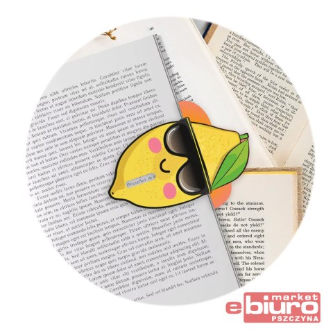 ZAKŁADKA ZNACZNIKI TEKSTU CYTRYNY HENRY