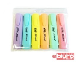 ZAKREŚLACZ MISTRAL PASTEL 6 KOLORÓW TO-334