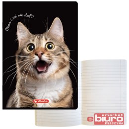 ZESZYT HER CRAZY ANIMALS A5 60K 70G LINIA