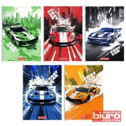 ZESZYT HER FAST CAR A5 32K 70G KRATKA