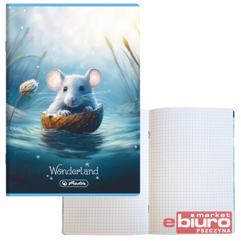 ZESZYT HER WONDERLAND A5 16K 70G KRATKA