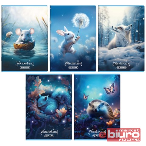 ZESZYT HER WONDERLAND A5 16K 70G KRATKA