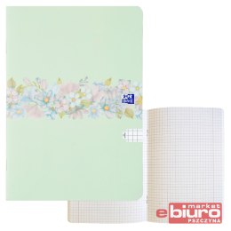 ZESZYT OXF FLOWERS A5 32 KARTKI MIX KRATKA