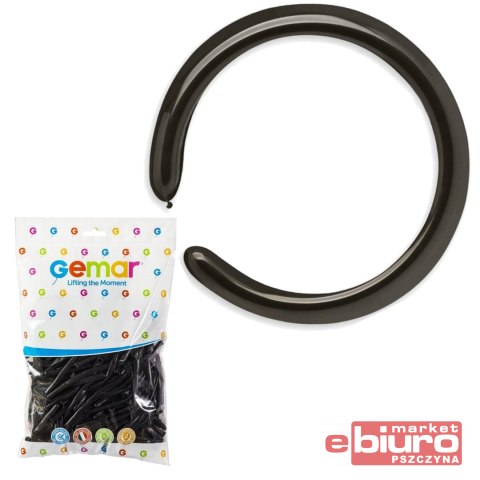 BALONY D4 RURKI WŁOSKIE CZARNE 14/100SZT GODAN