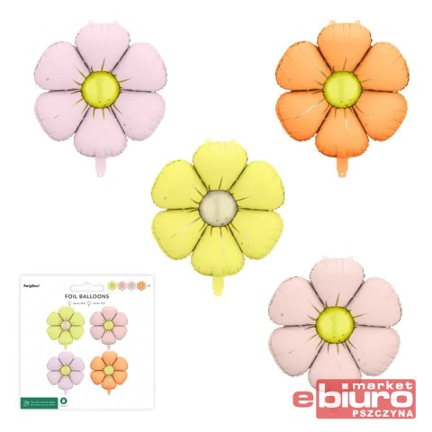 BALONY FOL DO GIRLAND STOKROTKI MIX ŚR65CM A'4 PD