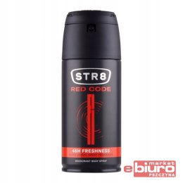 DEZODORANT MĘSKI W SPRAYU STR8 150ML RED CODE