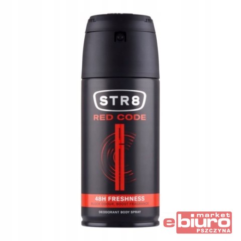 DEZODORANT MĘSKI W SPRAYU STR8 150ML RED CODE