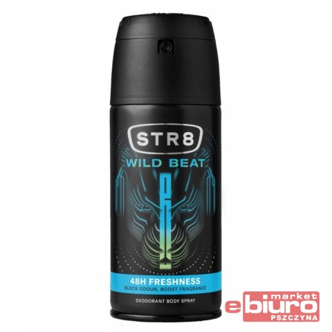 DEZODORANT MĘSKI W SPRAYU STR8 150ML WILD BEAT