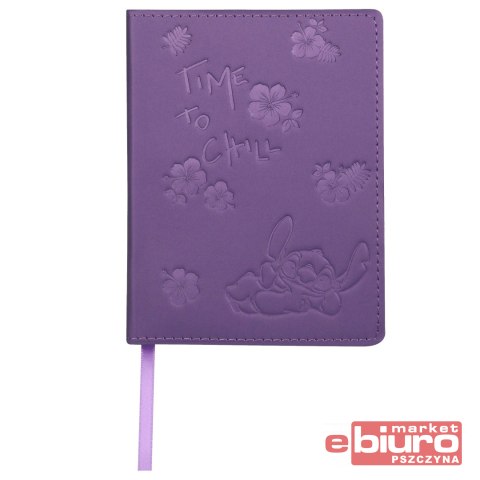 DISNEY BLACK NOTES B6 80K KRATKA WZ 1 STITCH