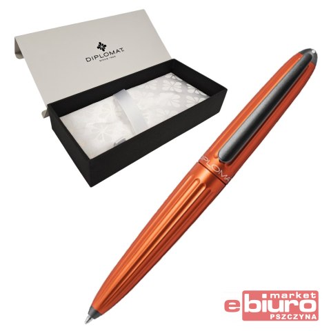 DŁUGOPIS AUTOMATYCZNY DIPLOMAT AERO POMARAŃCZOWY