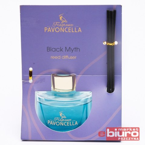 DYFUZOR ZAPACHOWY Z PATYCZKAMI BLACK MYTH 100ML PAVONCELLA