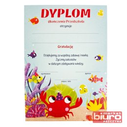 DYPLOM UKOŃCZENIA PRZEDSZKOLA MORSKI 25SZT. HENRY