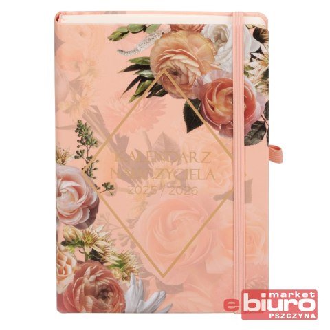 KALENDARZ NAUCZYCIELA A5 DNS RÓŻE ANTRA