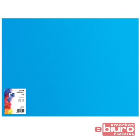 KARTON OXF A2 160G 78 CIEMNONIEBIESKI