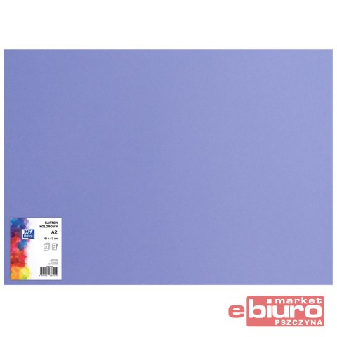 KARTON OXF A2 160G 86 J.FIOLETOWY