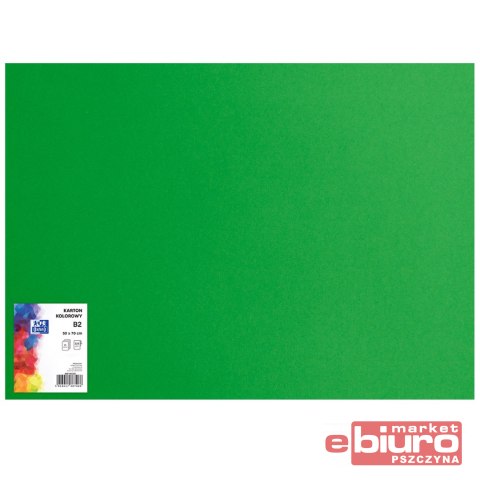 KARTON OXF B2 225G 68 ZIELONY