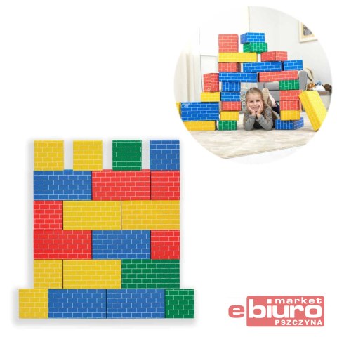KARTONOWE KLOCKI 4 KOLORY 40SZT FELLOWES 043859.03