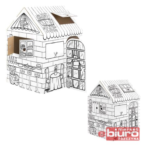 KARTONOWY DOMEK CUKIERNIA KAWIARNIA L 043859.01