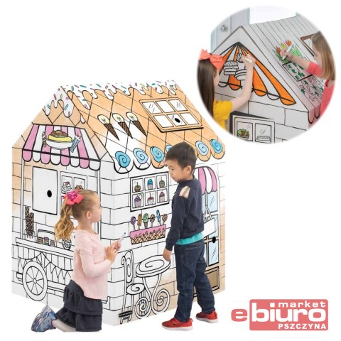 KARTONOWY DOMEK CUKIERNIA KAWIARNIA L 043859.01