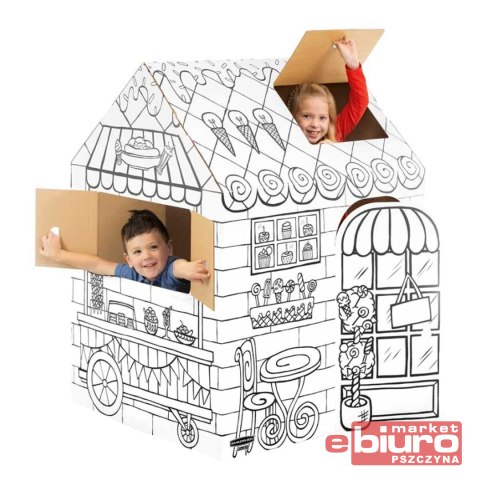 KARTONOWY DOMEK CUKIERNIA KAWIARNIA L 043859.01