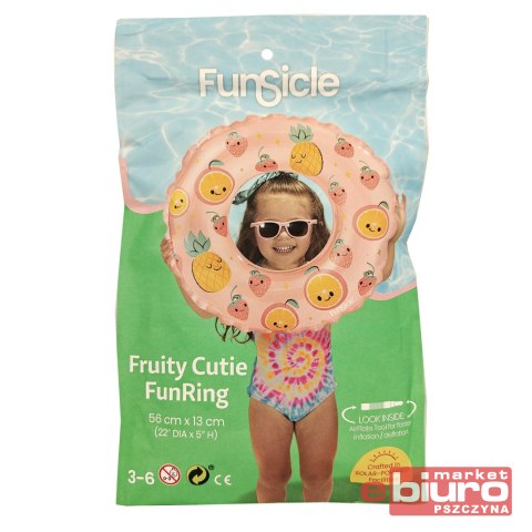 KÓŁKO NADMUCHIWANE RÓŻOWE 56CM X 56CM K20185000