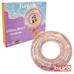 KÓŁKO NADMUCHIWANE Z BROKATEM PINK 79CM K11175A00