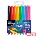KREDKI ŻELOWE KOTKI 8 KOLORÓW KIDEA