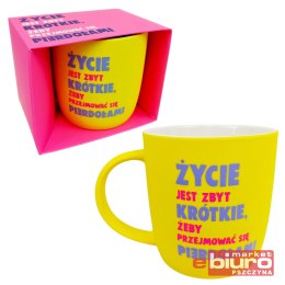 KUBEK NEONOWY ŻÓŁTY QN-004 PASSION