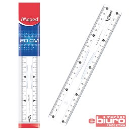 LINIJKA CLASSIC Z UCHWYTEM 20CM