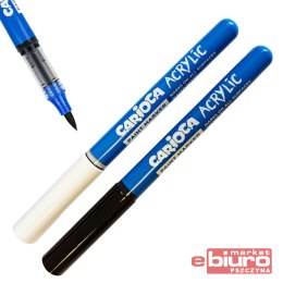 MARKERY AKRYLOWE Z PĘDZELKIEM CARIOCA 2 KOL BLIST