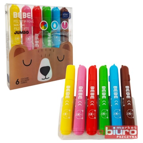 MAZAKI JUMBO 6 KOL BEBE FRIENDS INTERDRUK