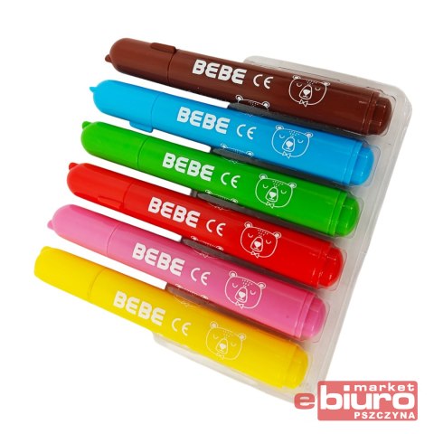 MAZAKI JUMBO 6 KOL BEBE FRIENDS INTERDRUK