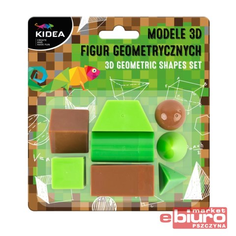 MODELE 3D FIGUR GEOMETRYCZNYCH A KIDEA