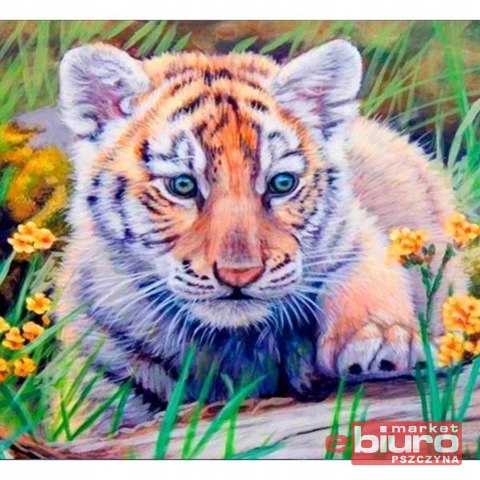 MOZAIKA DIAMENTOWA 30X40 TYGRYS TMF24324 TITANUM