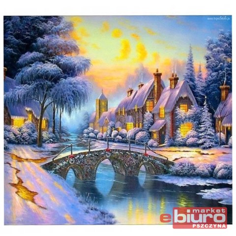 MOZAIKA DIAMENTOWA 30X40 ZIMA TGD72807 TITINUM